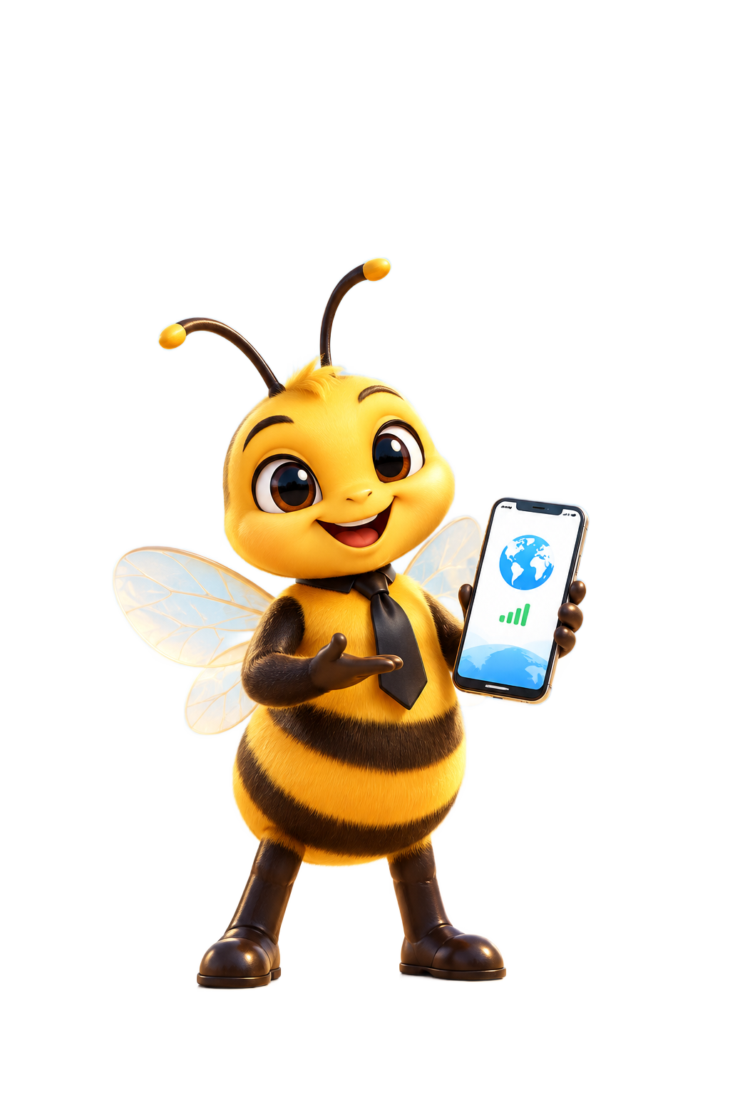 Beez eSIM mascot