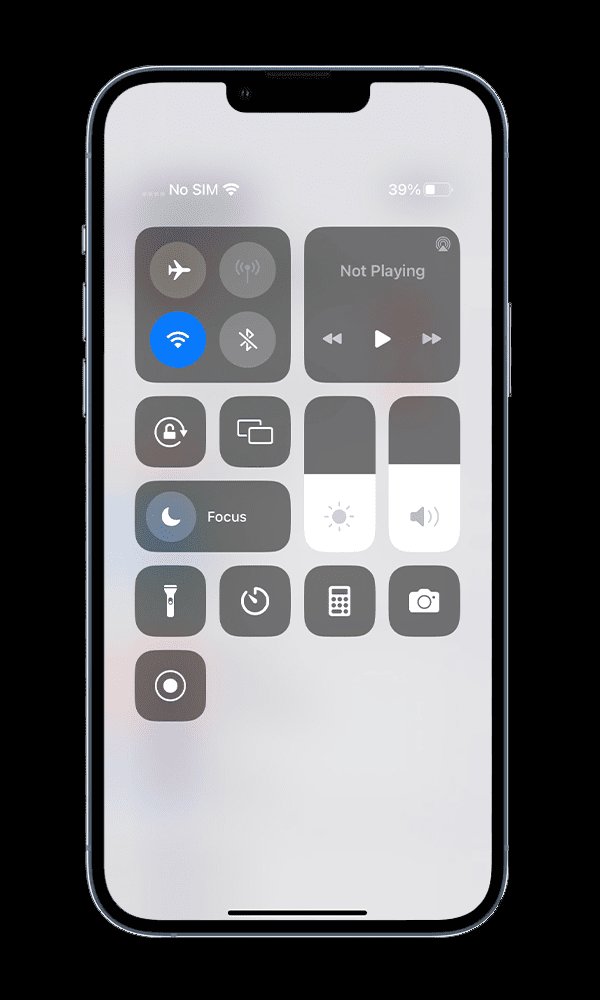 iPhone step 1
